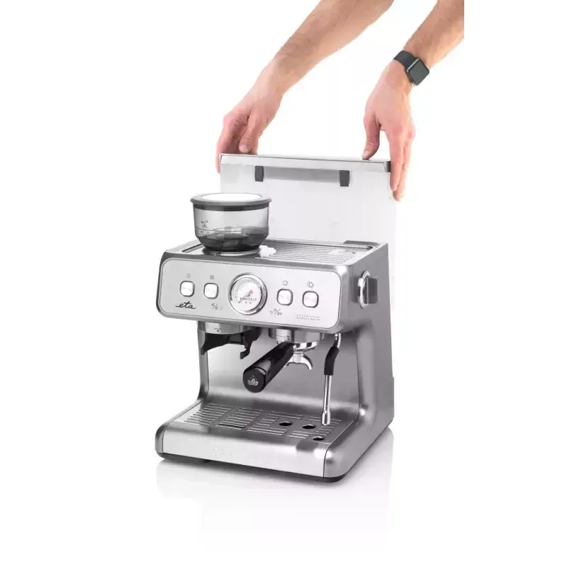 Espresso kafijas automāts ETA BARICELO 1550 W, 15 bāri, pusautomātisks, nerūsējošais tērauds