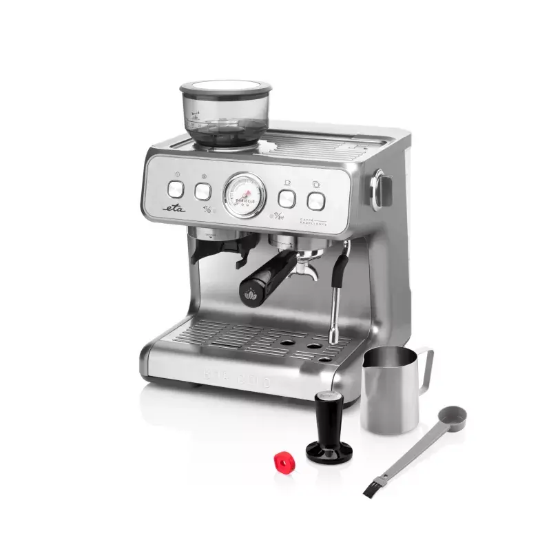 Espresso kafijas automāts ETA BARICELO 1550 W, 15 bāri, pusautomātisks, nerūsējošais tērauds