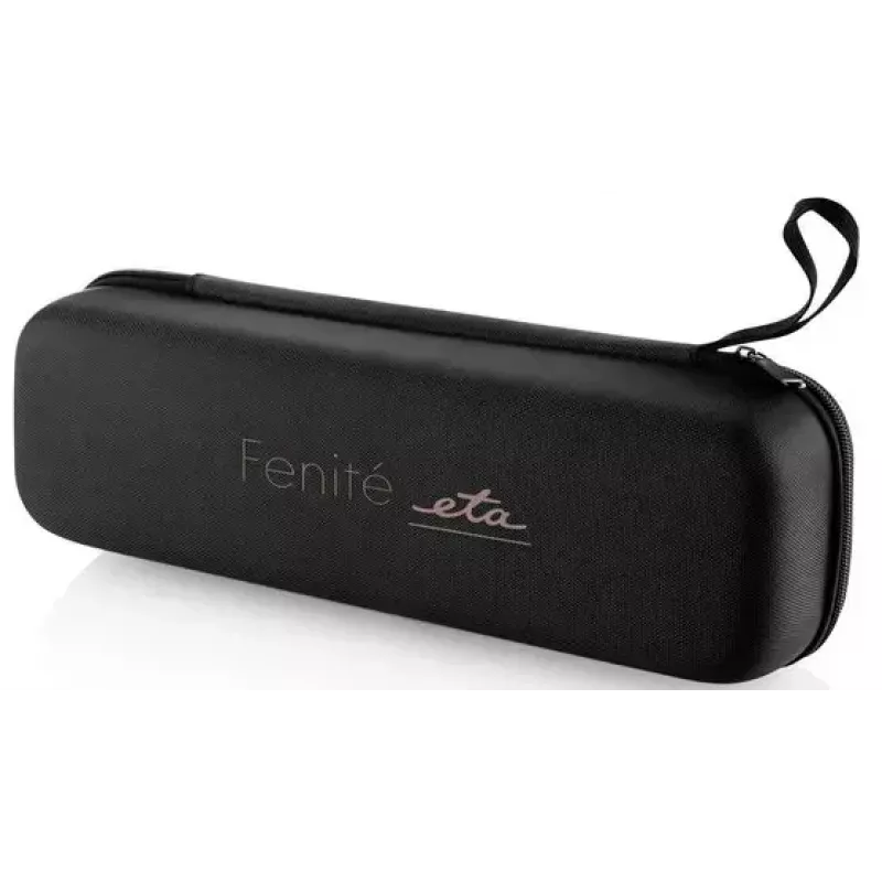 Karstā gaisa suka ETA Fenité Airflow 1300 W, keramikas cilindrs, 3 siltuma līmeņi, 1,7 m vads, melna/rožu