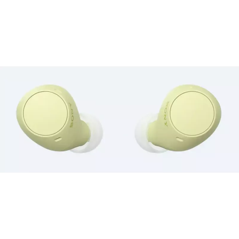 Sony WF-C510 Bezvadu austiņas True Wireless Stereo (TWS) Iekšauss Zvanu/Mūzikas/Sporta/Ikdienas Bluetooth Dzeltenas