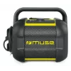 Darba vietas radio Muse M-968 BTY — Analogais FM, 40 W RMS, Bluetooth 10 m, Putekļu/triecienizturīgs, Melns/Dzeltens