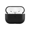 Aizsargmaciņš no ādas FIXED FIXLPM-999-BK austiņām ar MagSafe atbalstu, melns