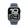 Smartwatch Apple Watch Series 10 GPS 46mm Sudraba Alumīnija Korpuss ar Denim Sport Band – M/L