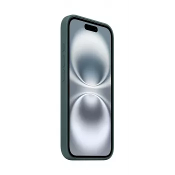APPLE Apple Silicone Case with MagSafe iPhone 16 Ezera zaļš