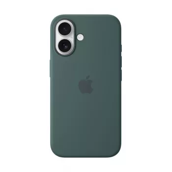 APPLE Apple Silicone Case with MagSafe iPhone 16 Ezera zaļš