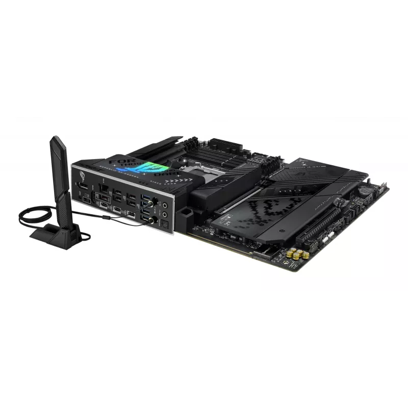 Mātesplate ASUS ROG STRIX X870-F GAMING WIFI — AMD X870, Socket AM5, ATX, DDR5, 4x DIMM, Wi‑Fi 7, BT 5.4