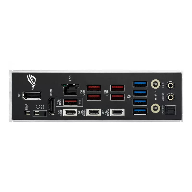 Mātesplate ASUS ROG STRIX X870-F GAMING WIFI — AMD X870, Socket AM5, ATX, DDR5, 4x DIMM, Wi‑Fi 7, BT 5.4