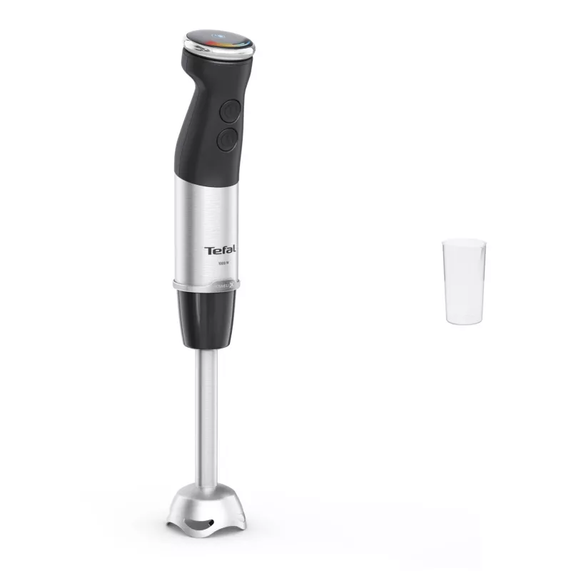 Tefal Quickchef+ HB671830 blenderis Iegremdējamais blenderis 1000 W Melns, Nerūsējošais tērauds