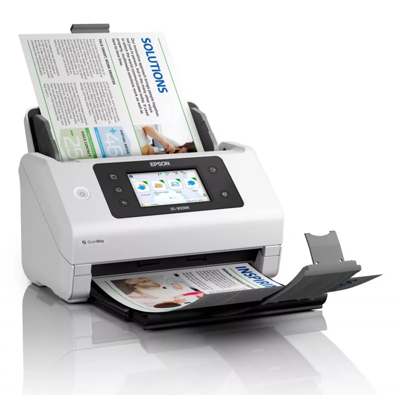 Epson WorkForce DS-900WN lokšņu padeves skeneris 600 x 600 DPI A4 balts