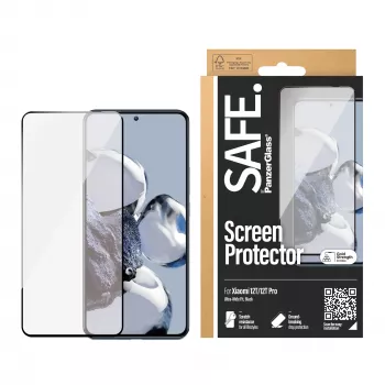 Ekrāna aizsargs PanzerGlass SAFE Xiaomi 12T 12T Pro pret skrāpējumiem un triecieniem
