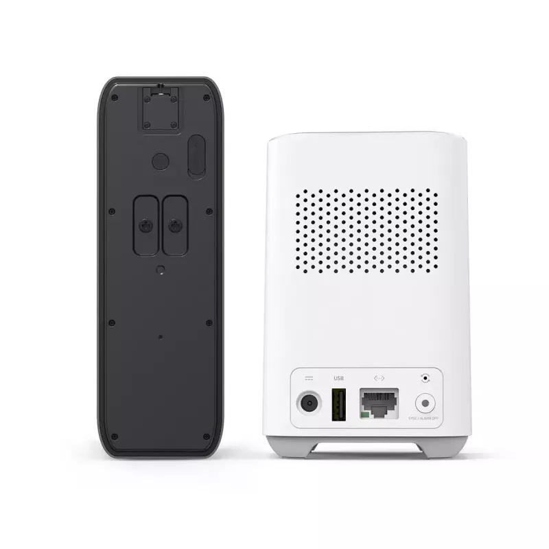 Eufy E8213 drošības kamera melna balta divkārša kustības noteikšana 16 GB