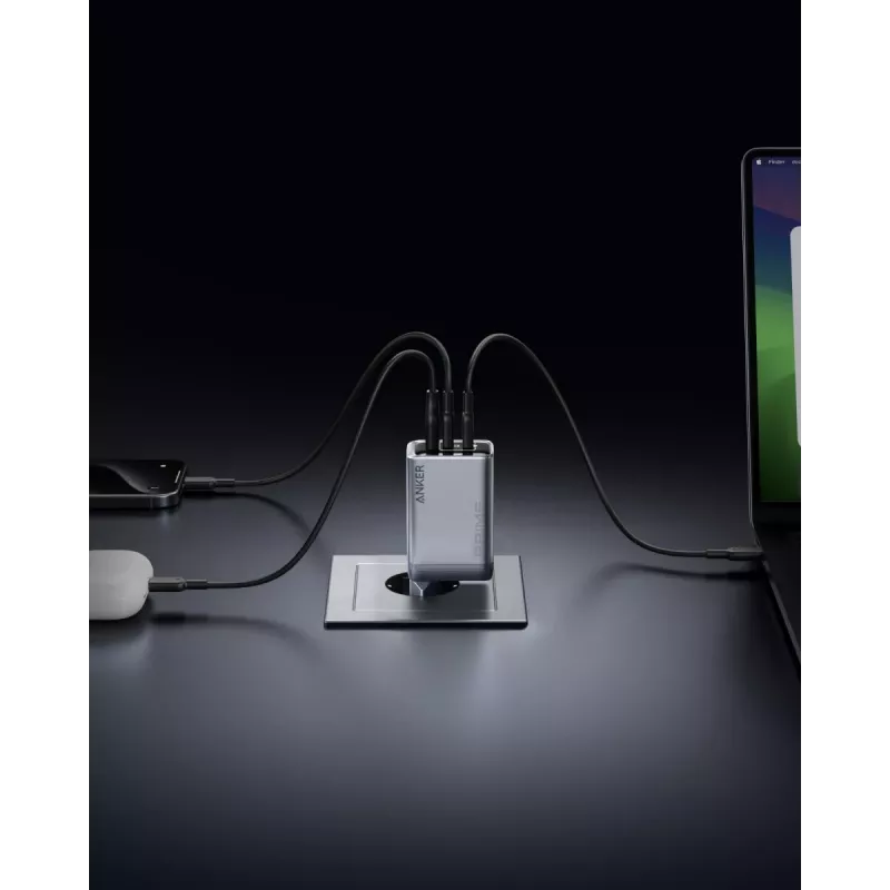 Mobilās ierīces lādētājs Anker A2688341 Universal Melns AC Indoor 110-240V 1 USB 2.0 2 USB-C