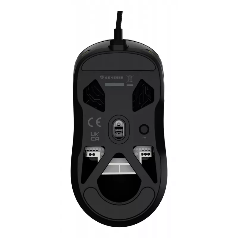 GENESIS Krypton 660 pele Spēlēm Labās rokas USB Type-A Optiskais 12000 DPI