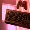 LED modulārais Pegboard paplašināšanas panelis Nanoleaf N8100E00-1BP — viens nomaiņas/paplašināšanas panelis Nanoleaf Pegboard sistēmai