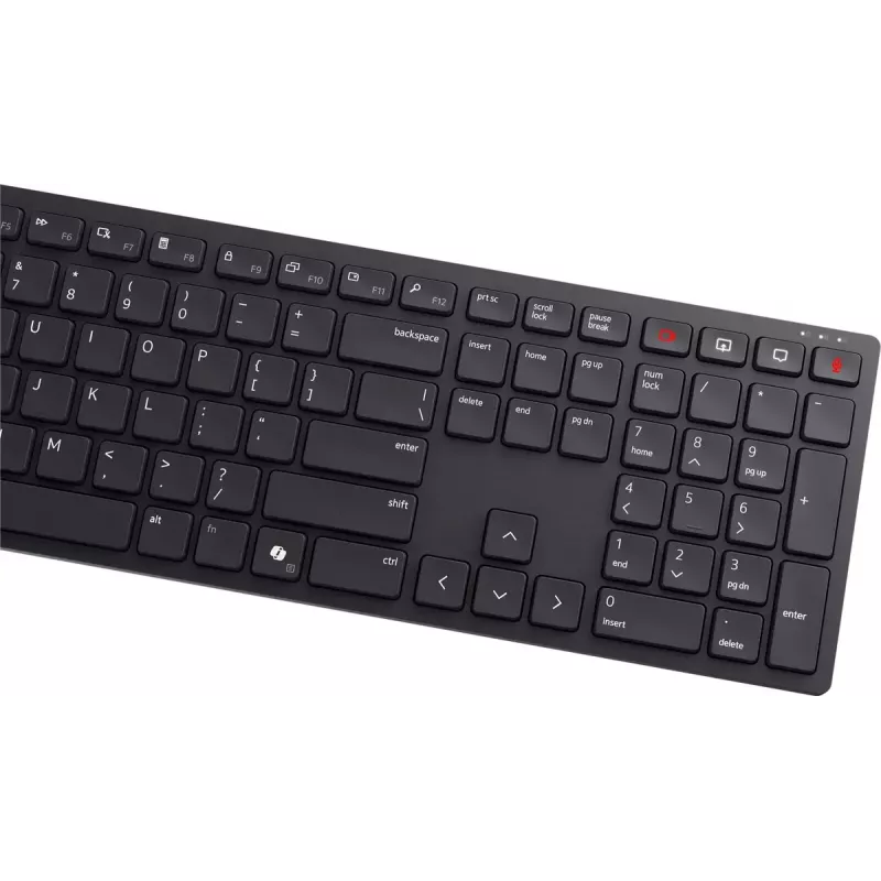Tastatūra DELL KB525C Office USB QWERTY US International Melns