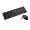 DELL KM555 Klusā tastatūra un pele komplektā Universāls RF bezvadu + Bluetooth QWERTY US International Melns