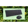 DELL KM555 Klusā tastatūra un pele komplektā Universāls RF bezvadu + Bluetooth QWERTY US International Melns