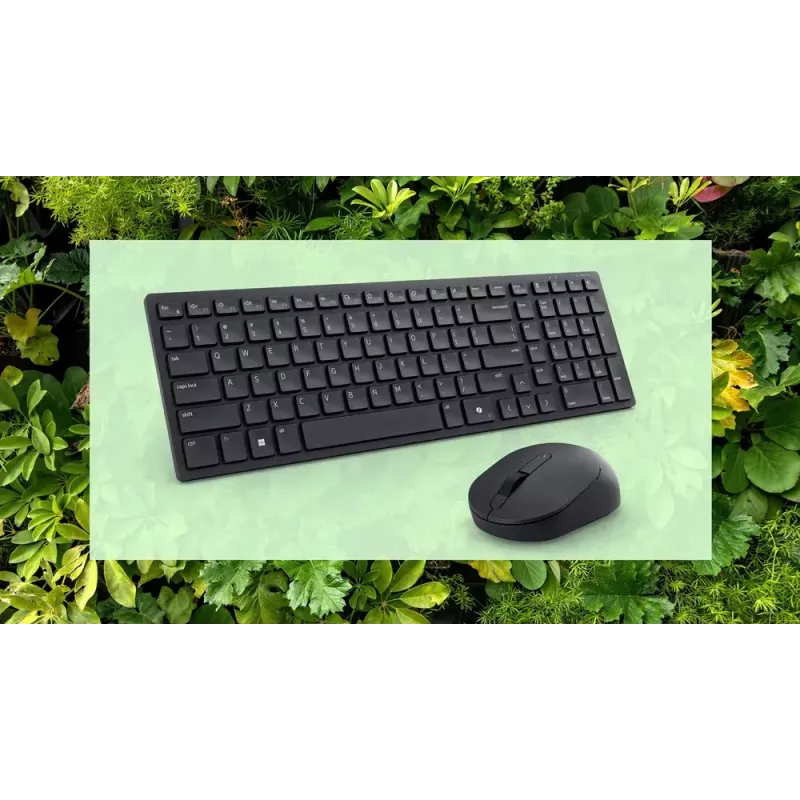 DELL KM555 Klusā tastatūra un pele komplektā Universāls RF bezvadu + Bluetooth QWERTY US International Melns