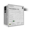 GIGABYTE P650SS ICE barošanas bloks - PCIe 5.0, 80 PLUS Silver, 120mm ventilators, ATX 3.0 saderīgs, EU kontaktdakša