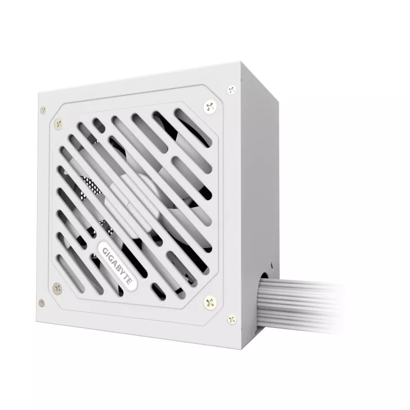 GIGABYTE P550SS ICE barošanas bloks - PCIe 5.0, 80 PLUS Silver, 120mm ventilators, ATX 3.0 saderīgs, EU kontaktdakša