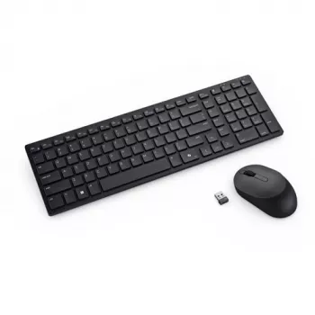 DELL Pro Compact Silent tastatūra and pele - KM555 - Russian (QWERTY)