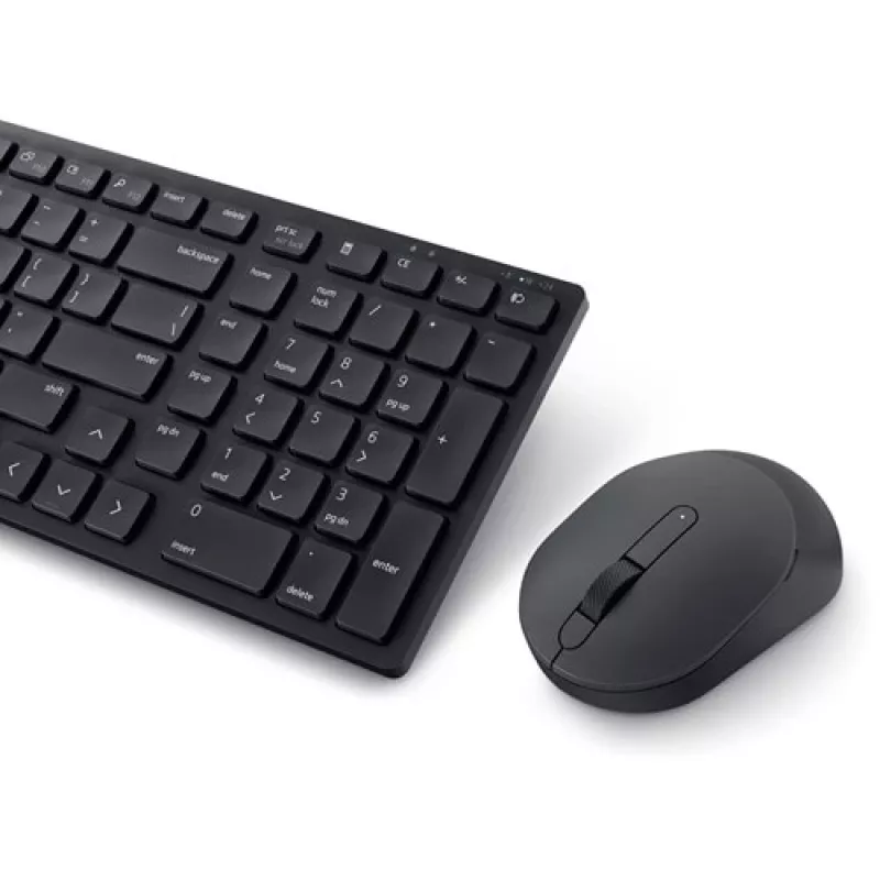 DELL Pro Compact Silent tastatūra and pele - KM555 - Russian (QWERTY)