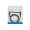 LANBERG DisplayPort M/M kabelis 19 kontaktu V1.2 4k 1.8m melns