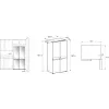 Whirlpool WQ9I FO2BX EF ledusskapis Side-by-Side brīvstāvošs 592 L melns
