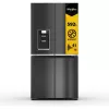 Whirlpool WQ9I FO2BX EF ledusskapis Side-by-Side brīvstāvošs 592 L melns