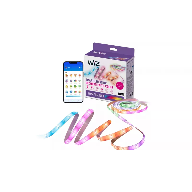 WiZ viedais apgaismojums Viedā LED lente Wi-Fi/Bluetooth 17,9 W
