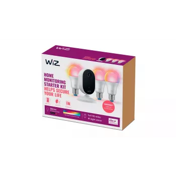 WiZ Security Camera Starter Kit drošības kamera iekštelpām, Wi-Fi