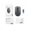 Bezvadu pele piemērota abām rokām Lenovo WL310 Office — Bluetooth, optiskā 1200 DPI, 6 pogas, ritenis, pelēka, darbināms ar baterijām