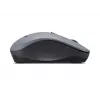 Bezvadu pele piemērota abām rokām Lenovo WL310 Office — Bluetooth, optiskā 1200 DPI, 6 pogas, ritenis, pelēka, darbināms ar baterijām