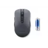 Bezvadu pele piemērota abām rokām Lenovo WL310 Office — Bluetooth, optiskā 1200 DPI, 6 pogas, ritenis, pelēka, darbināms ar baterijām