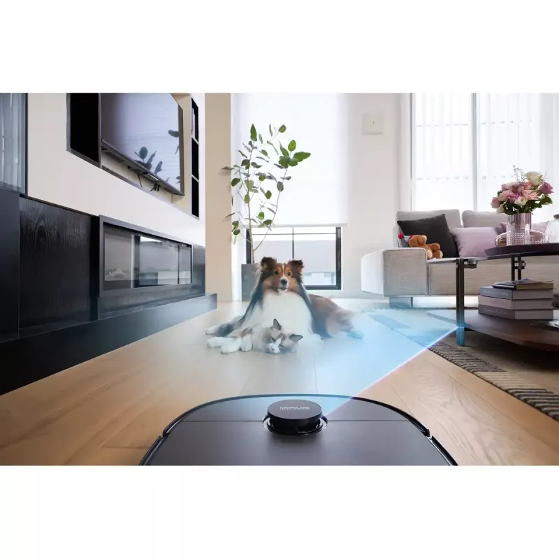 Robot vacuuma tīrītājs Midea V15 melns