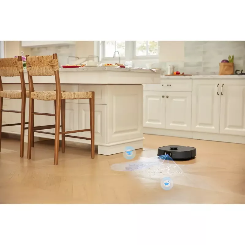 Robot vacuuma tīrītājs Midea V15 melns