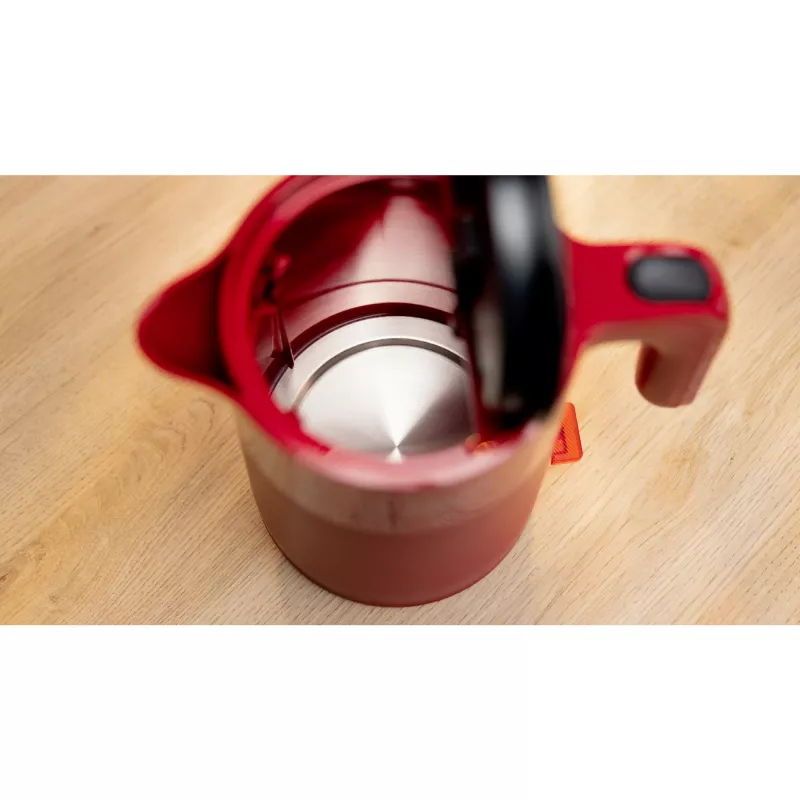 Bosch TWK2M164 elektriskā tējkanna 1,7 L 2400 W Melna, Pelēka, Sarkana