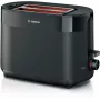 Bosch TAT2M123 tosteris 6 2 šķēles 950 W Melns