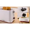 Bosch TAT3M121 tosteris 4 šķēlēm 950 W Balts