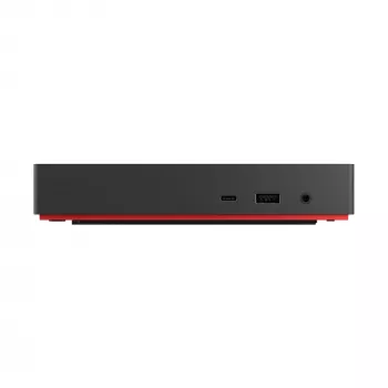Lenovo ThinkSmart SmartDock vadu USB 3.2 Gen 2 (3.1 Gen 2) Type-C melns