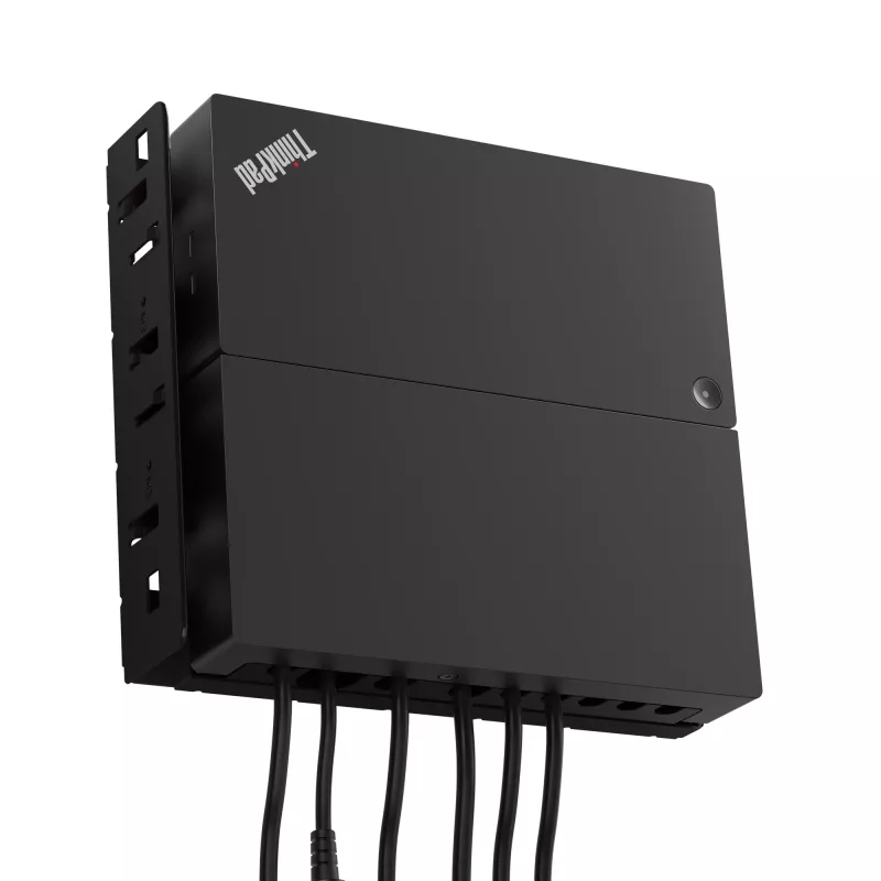 Lenovo ThinkSmart SmartDock vadu USB 3.2 Gen 2 (3.1 Gen 2) Type-C melns
