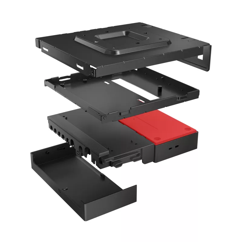 Lenovo ThinkSmart SmartDock vadu USB 3.2 Gen 2 (3.1 Gen 2) Type-C melns