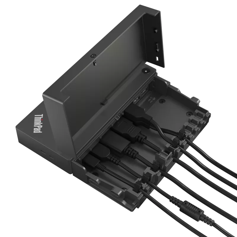 Lenovo ThinkSmart SmartDock vadu USB 3.2 Gen 2 (3.1 Gen 2) Type-C melns