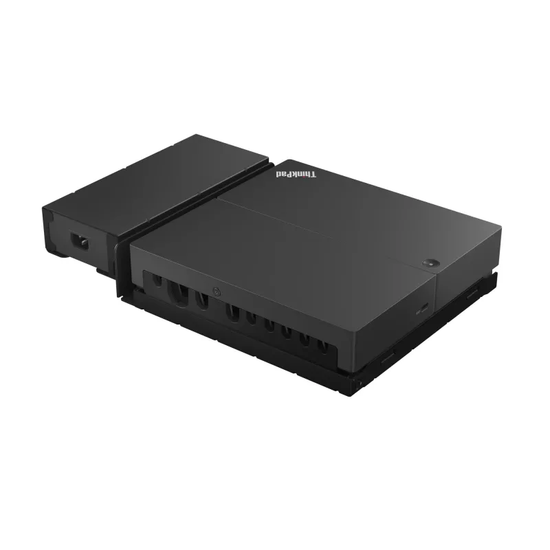 Lenovo ThinkSmart SmartDock vadu USB 3.2 Gen 2 (3.1 Gen 2) Type-C melns