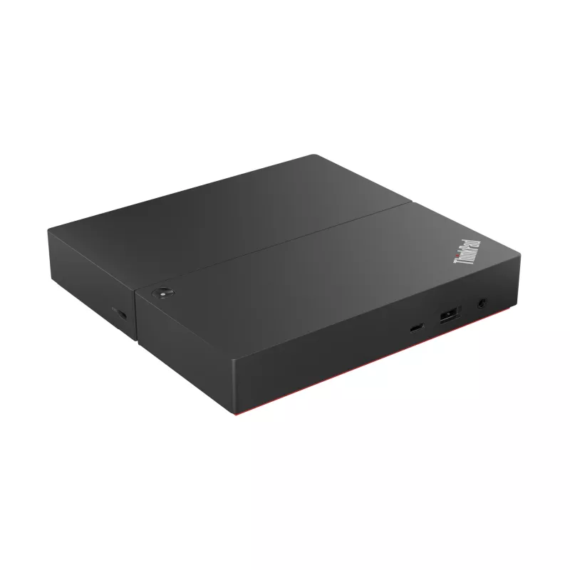 Lenovo ThinkSmart SmartDock vadu USB 3.2 Gen 2 (3.1 Gen 2) Type-C melns