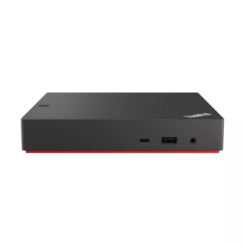 Lenovo ThinkSmart SmartDock vadu USB 3.2 Gen 2 (3.1 Gen 2) Type-C melns