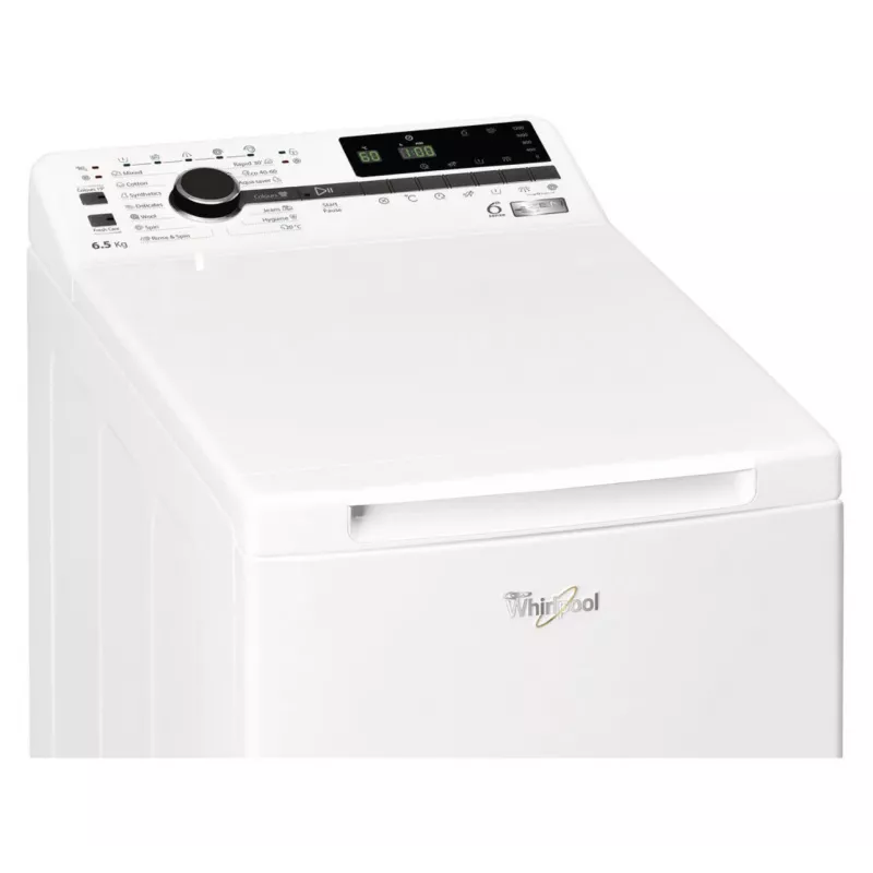 Whirlpool TDLRB 65242BS EU/N veļas mašīna ar augšējo ielādi 6.5 kg 1151 apgr./min balta