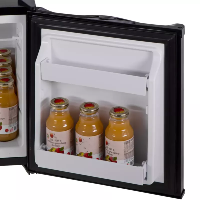 Termoelektriskais dzesētājs Adler AD 8089 28 L — portatīvs melns, 65 W, 35 dB, LED gaisma