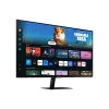 27 collu Samsung M50D monitors — 27 collu Full HD (1920×1080), VA LED, 4 ms, 178° skata leņķis, iebūvēti skaļruņi, USB centrmezgls, VESA, melns