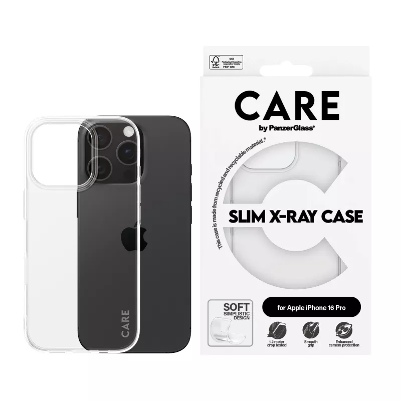 PanzerGlass CARE™ by ® X-Ray vāciņš iPhone 16 Pro